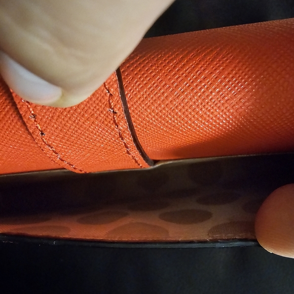 Kate Spade Crossbody Red Saffiano Leather NWOT - Picture 8 of 15